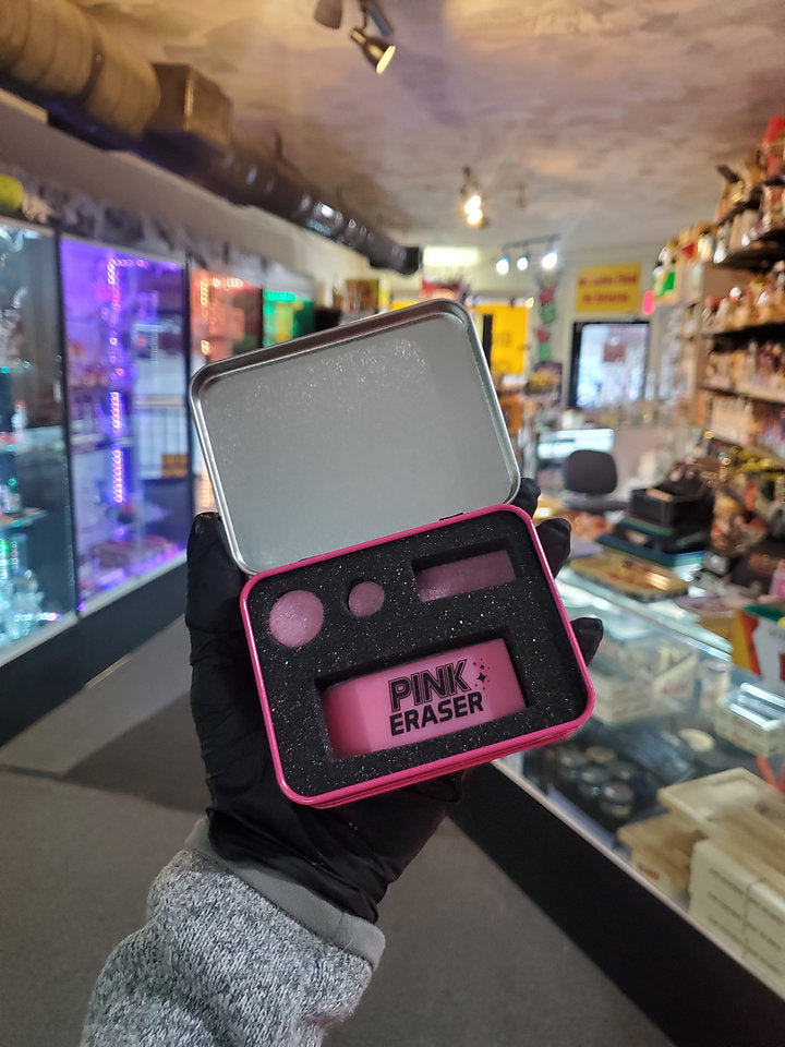 Pink Eraser Magnetic Glass Cleaner
